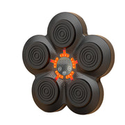 Music Boxing Machine - Music Boxing Machine voor de Muur - Interactieve Muur Boks Trainer met Bluetooth - Met 1 Paar Kinderhandschoenen - Zwart