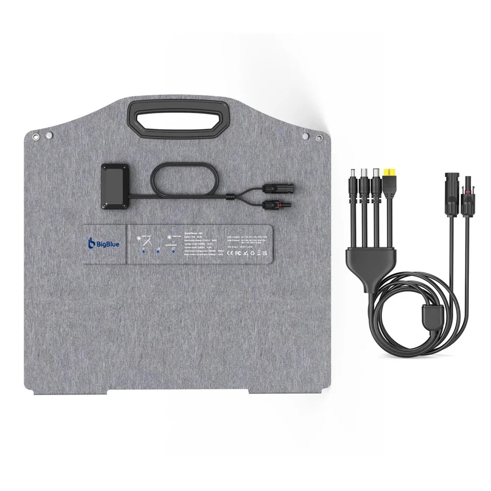100W Zonnepaneel – Solar Panel – Mobiele Oplader – Powerbank Charger – Outdoor Zonne-energie – Dubbele USB Poorten – Waterdicht IP68