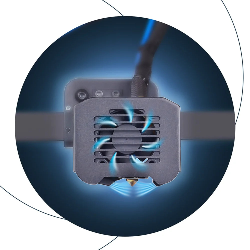 LONGER LK5 Pro 3D Printer Upgraded Edition, Dual Blower Fan, 90% Pre-Assembled, Silent Motherboard, 300*300*400mm