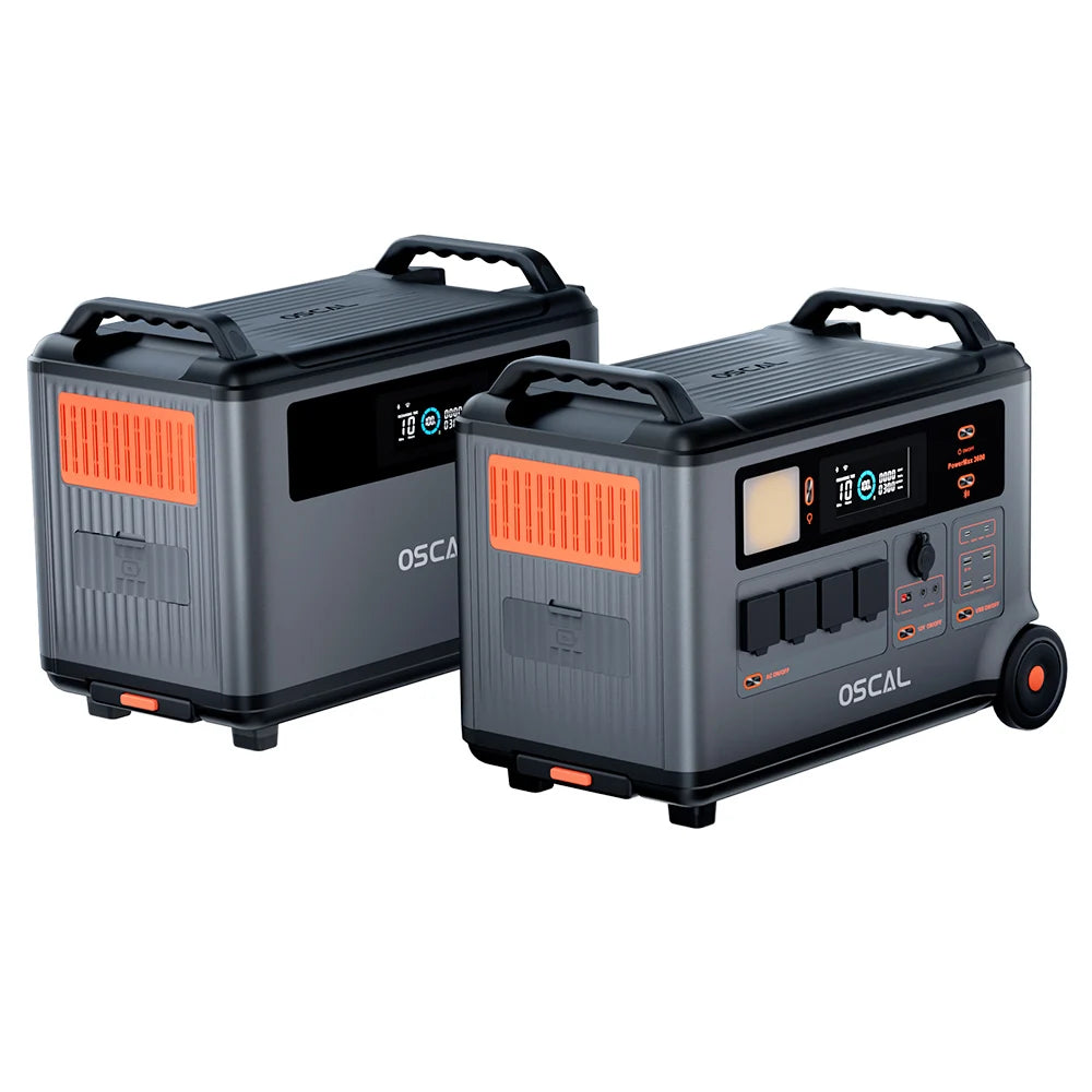 Extra batterij Powerstation – Accu Pack – Energieopslag – Lithium accu – 3600Wh Capaciteit – Veilig LiFePO4 Batterij