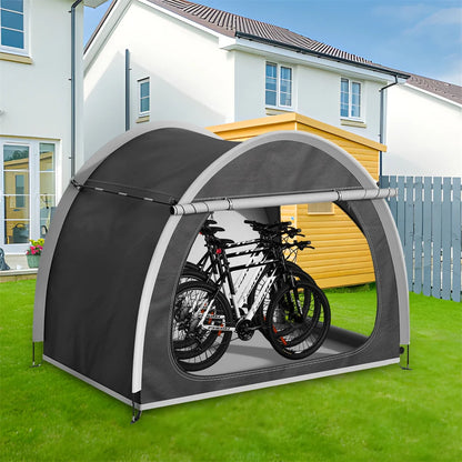 Waterdichte Fietstent – 210x150x165 cm – Opslagtent voor 2 Fietsen – Weerbestendige Outdoor Opslag