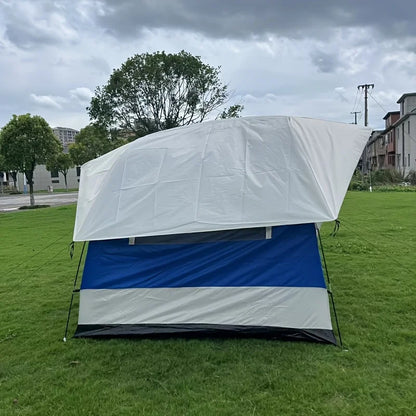 Autosteltent – Vouwwagentent – Tent Voor Auto – Kampeertent – 4-Persoons – Dubbel Gelaagde Canvas – Lichtgewicht Glasvezel Frame