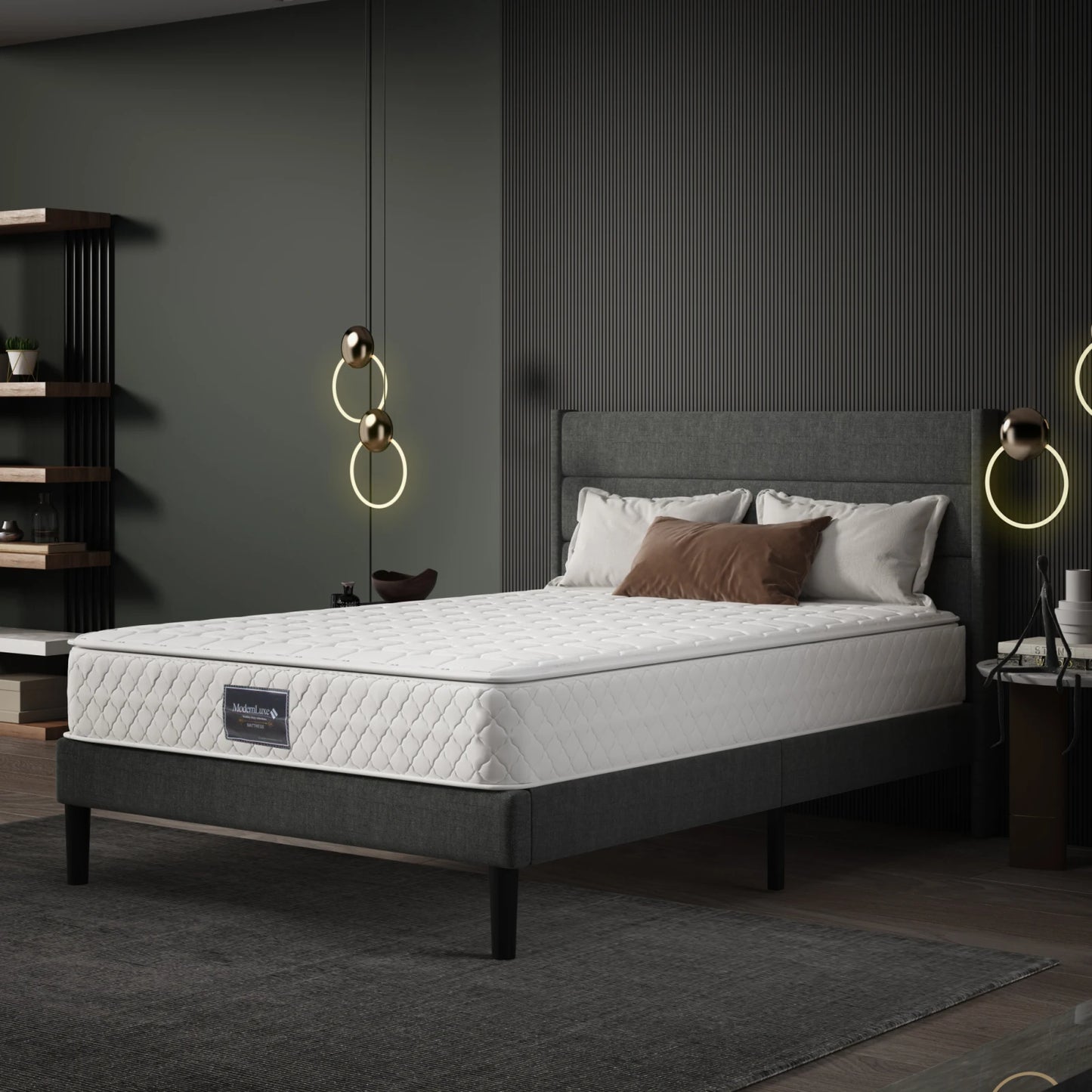 ROSAHQNDA 25 cm thick spring mattress, 90 x 200 cm, 140 x 200 cm, 160 x 200 cm
