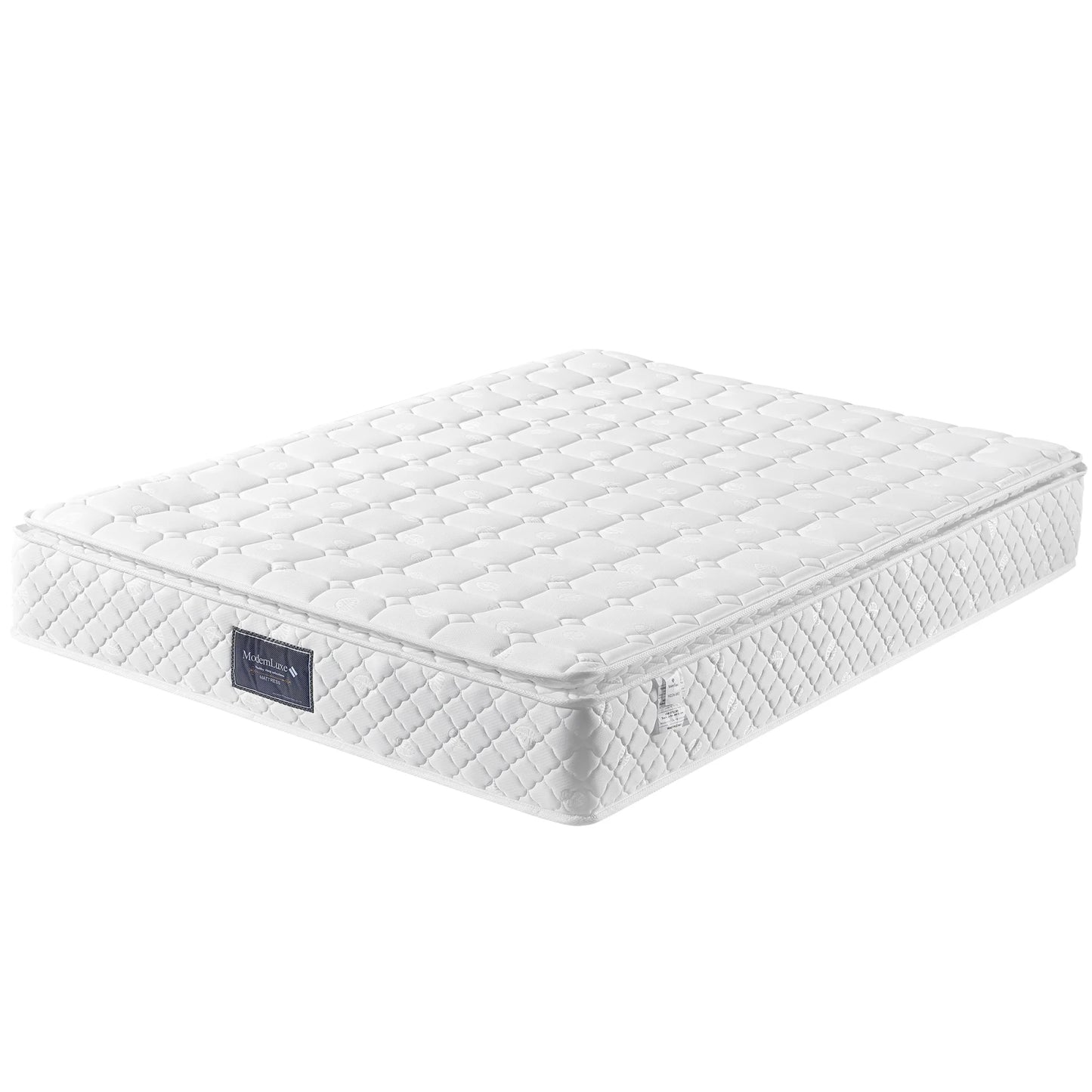 Springmatras – Matras – Pocketveringmatras – Koudschuimmatras – Slaapmatras – 160x200x25 cm – Stevig H3 – 7-Zones Koudschuim