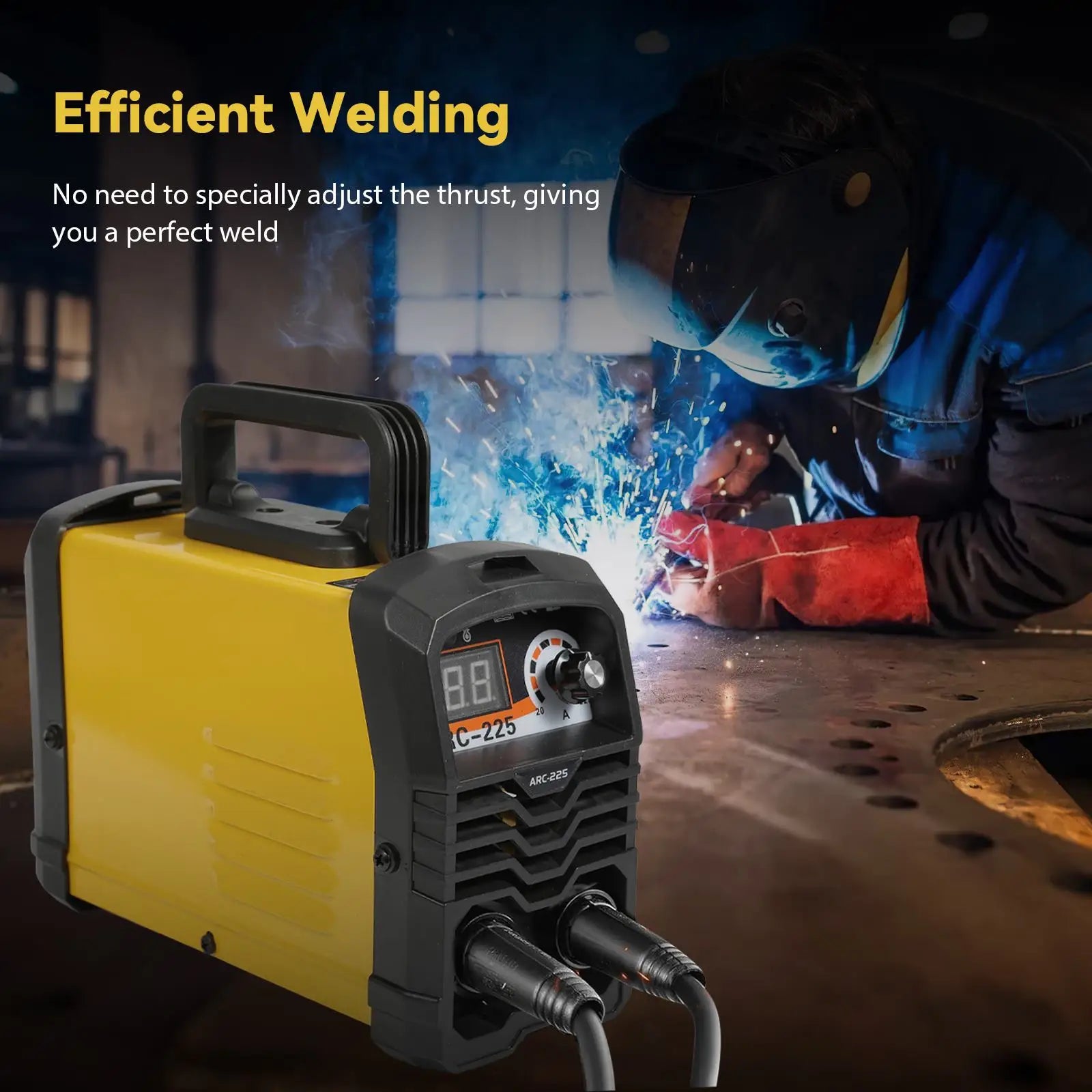Lasapparaat - Inverter - Draagbaar - Elektrisch - 300A - 3500W - Volautomatisch Elektrisch Lasapparaat voor Thuis en Industrieel Gebruik - QUORE