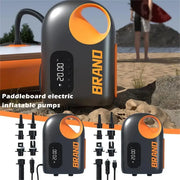 Luchtpomp - Luchtcompressor - Elektrische Fietspomp - Draagbare Digitale Elektrische Luchtpomp - 12V - 20PSI - voor SUP Paddle Board Kaya - Slimme Opblaasbare Pomp - Autoversie