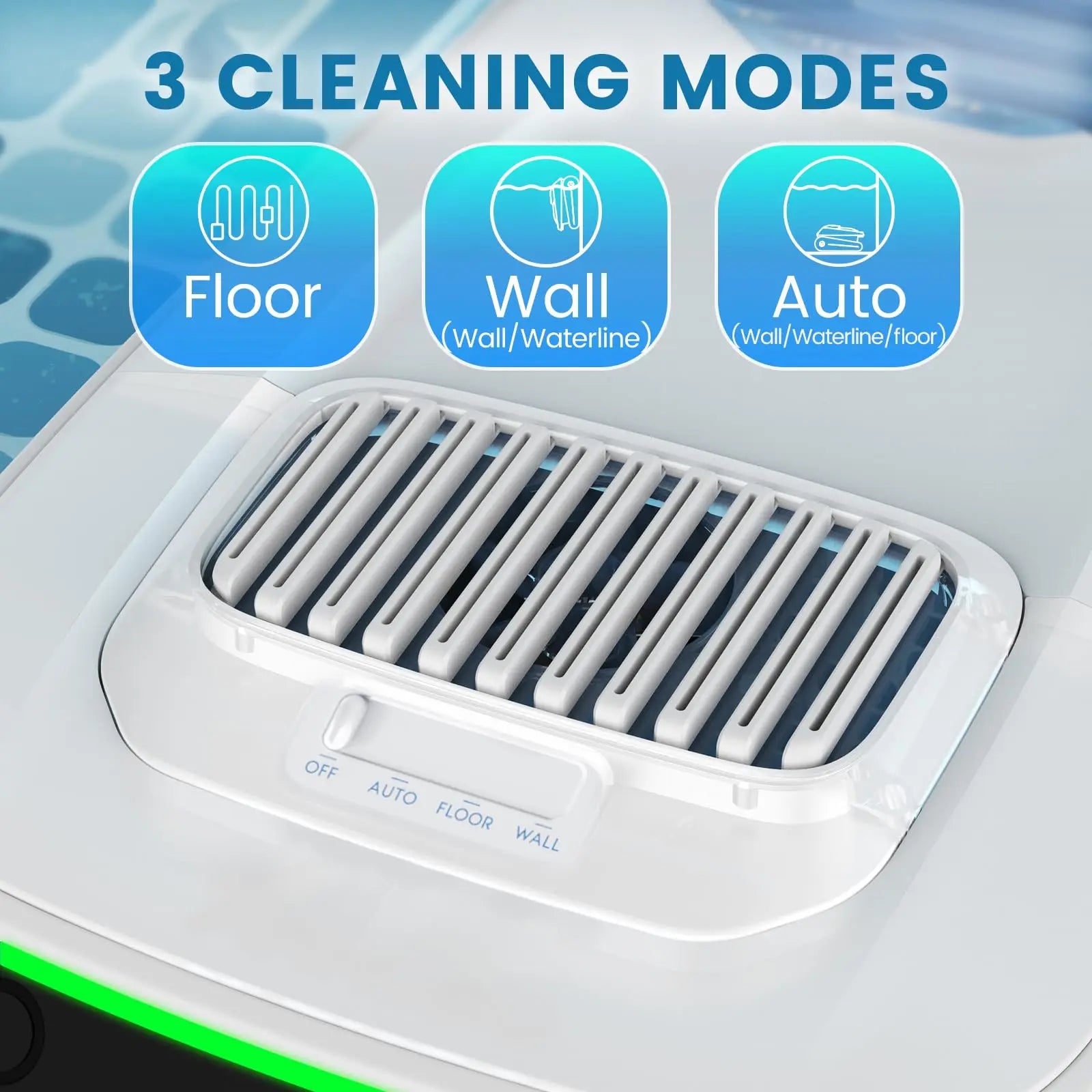 Slimme Zwembadrobot – Zwembadreiniger – Zwembadstofzuiger – Automatische Zwembadreiniger – Waterlijnreiniger – 120 Min Batterijduur – Klimt Tegen Wanden - QUORE