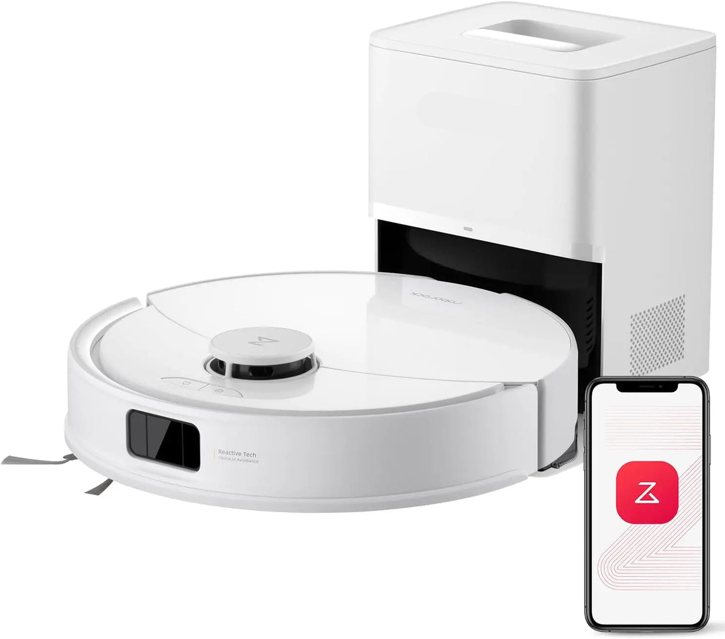 Robotstofzuiger Q10 PF+ – Robotstofzuiger – Dweilrobot – Stofzuiger Robot – Automatische Stofzuiger – LDS Navigatie – 10.000 Pa Zuigkracht