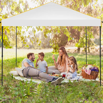 Tuinpaviljoen – Tuinkamer – Tuinoverkapping – Pop-Up Tent – 3x3 Meter – Waterdicht – UV-Bescherming - Wit