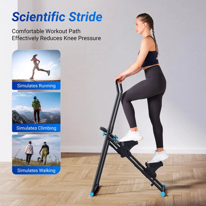Verticale Stair Climber – Stair Stepper – Stair Climber – Trapklimmer – Fitness Climber – Compact Design – Stevig Metalen Frame