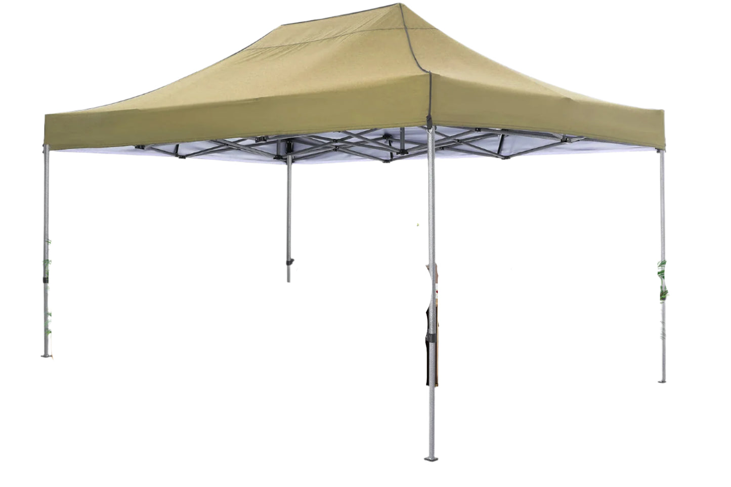 Partytent - Pop-Up Partytenten - Easy up Tent - Vouwtent - Party Tent Opvouwbaar - 3x4.5m - Canopy Tent - Waterdichte - voor Tuin Evenementen - en Feesten - Zonwering - voor Feest - Tuin - Camping of Markt - Khaki
