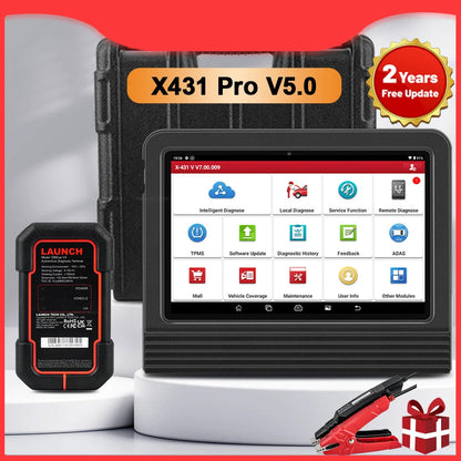 Autoscanner – Auto Diagnoseapparaat – OBD2 Scanner – Uitleesapparaat – Diagnosecomputer – 8 Inch Touchscreen – 37+ Resetfuncties & ECU Codering