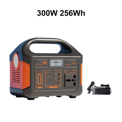 Draagbare Power Station – Mobiele Energievoorziening – Solar Generator – Noodstroomunit – Powerbank – 300W Output – LiFePO4 Batterij & LCD-Display