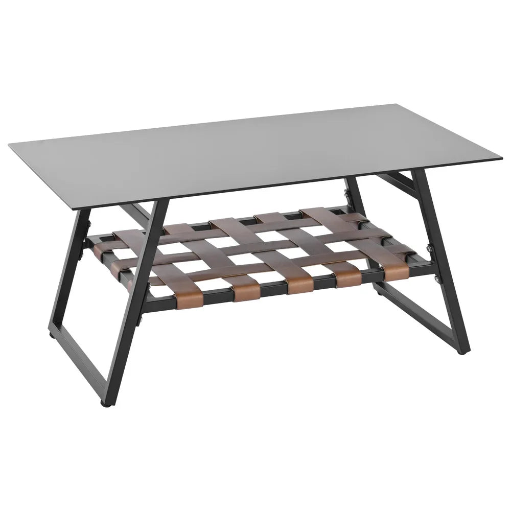 Tuinset Voor 4 Personen – Loungeset – Terrasmeubilair – Buitenmeubilair – Balkonset – Gegalvaniseerd Stalen Frame – Weerbestendige Kussens