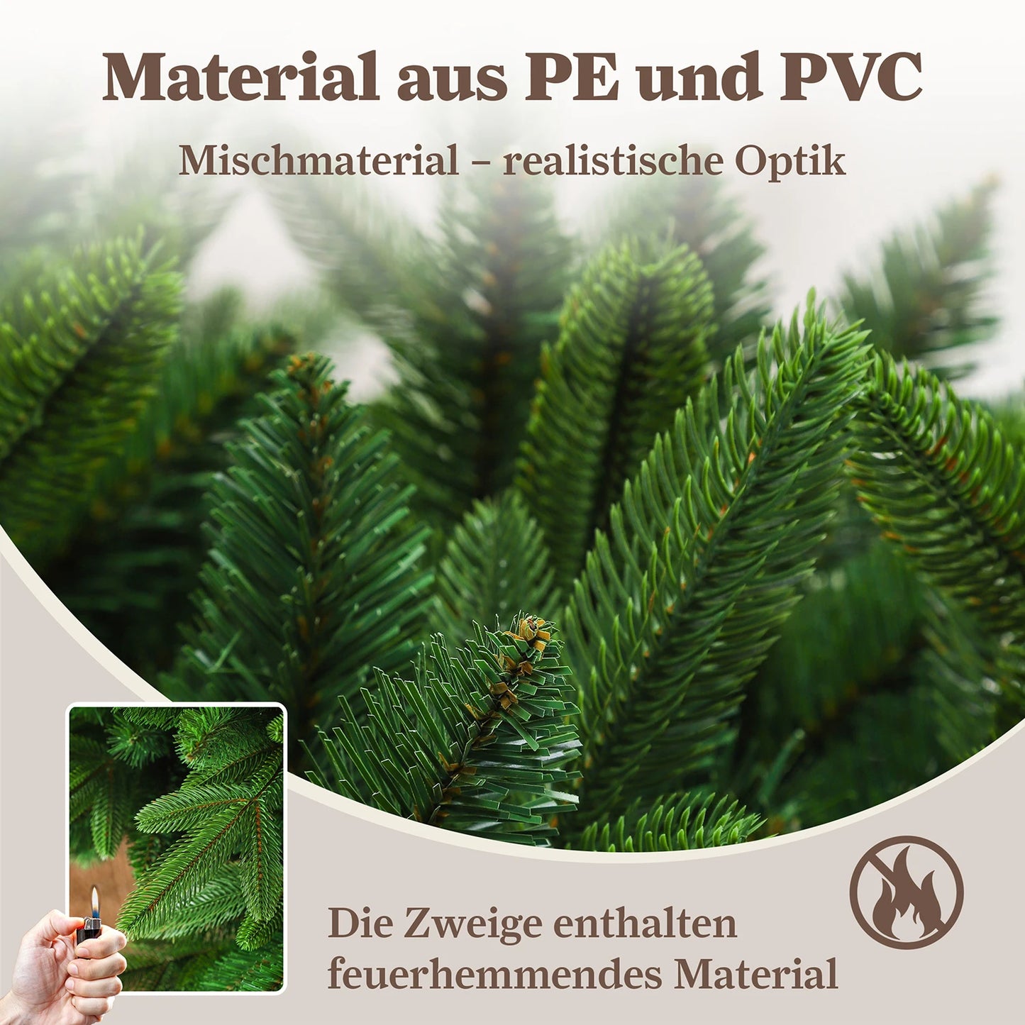 Witte Kunstkerstboom – Kunstkerstboom – Nepkerstboom – Kerstboom LED – Sneeuweffect Boom – 210 cm Hoogte – 350 Warm Witte LED’s – 1348 Takken – Duurzame PE+PVC Naalden – Inklapbaar Metalen Standaard