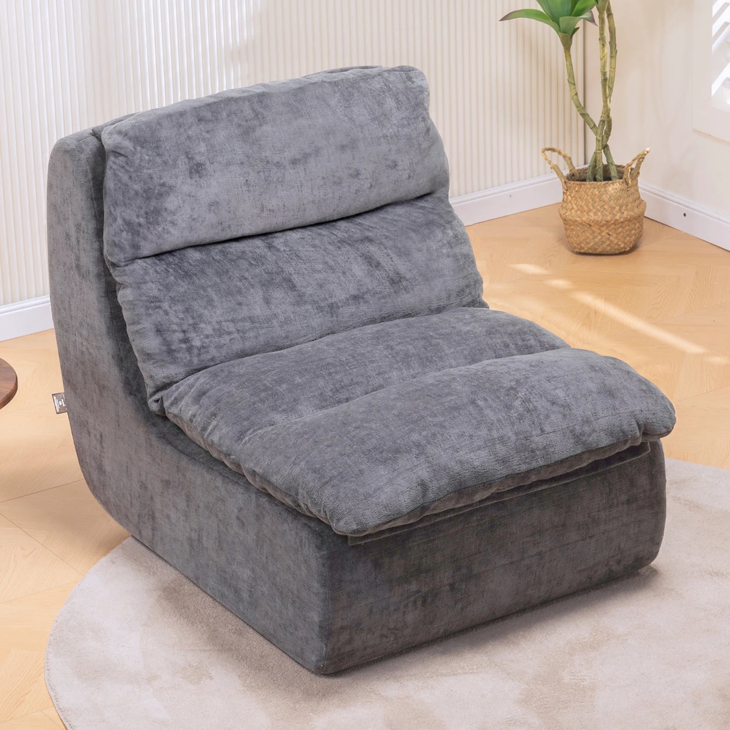 Eénpersoons Velvet Sofa – Fauteuil – Zitzak – Loveseat – Sessel – Compact – Corduroy Stof