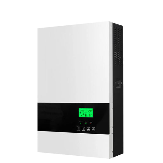 Hybride Zonnestroomomvormer – Zonne-energie Omvormer – Zonne-energie Converter – Solar Inverter – 5500W Output – Ingebouwde MPPT – Zuivere Sinusgolf - 48V
