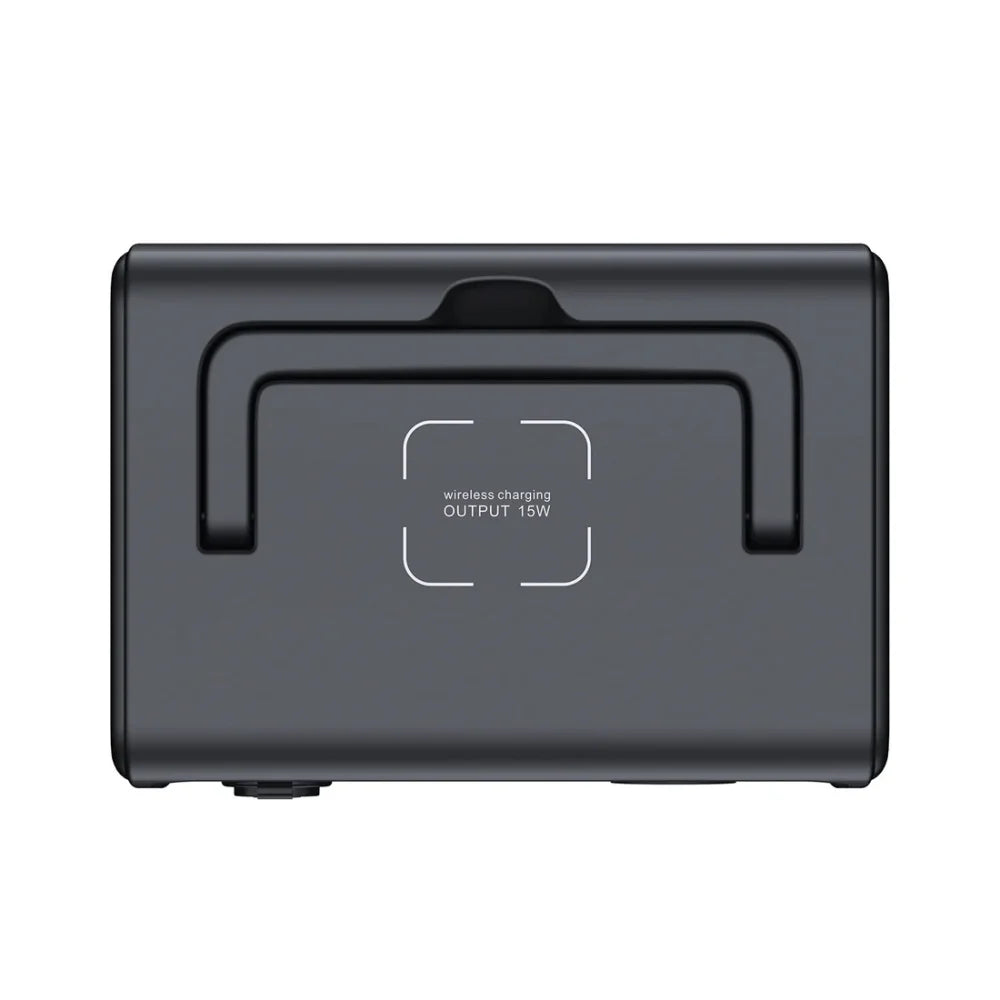 Draagbare Powerstation – Powerbank – Mobiele Accu – Noodstroom – Camping Accu – 600W Pure Sinusgolf – 268Wh Capaciteit