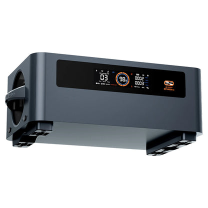 LiFePO4 Accu – Lithium Batterij – Zonne-energie Accu – Opslag Batterij – Modulaire Batterij – 2016Wh Capaciteit – Kabelvrij Stapelbaar & Draagbaar