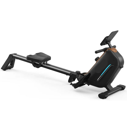 Roeimachine - Magnetische Roeitrainer - Roeiapparaat - Opvouwbare - 16 Niveau Weerstand - Bluetooth Connectie - LCD Display - Elektronische Gripbediening - Max 159kg - Ergonomisch Ontwerp - Thuis Fitnessapparaat - Handmatig Klassiek