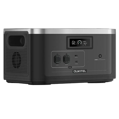 2048Wh Lifepo4 Batterijpack – Powerstation – Accu – Draagbare Batterij – Noodstroom – Uitbreidbaar Met 2 Poorten – Inclusief 200W Zonnepaneellader