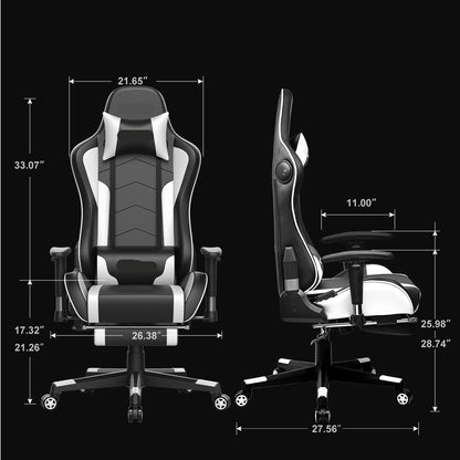 Gamingstoel – Gamestoel – Bureaustoel – Racing Chair – Game Chair – Bluetooth Speakers – Verstelbare Rugleuning