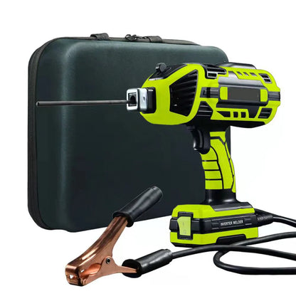 Handlasapparaat - Lasmachine - Lasapparaat - Draagbare Booglasmachine - 4600W - 110V/220V ARC Lastechniek met Digitale Weergave en Automatische Bediening - Groen - QUORE
