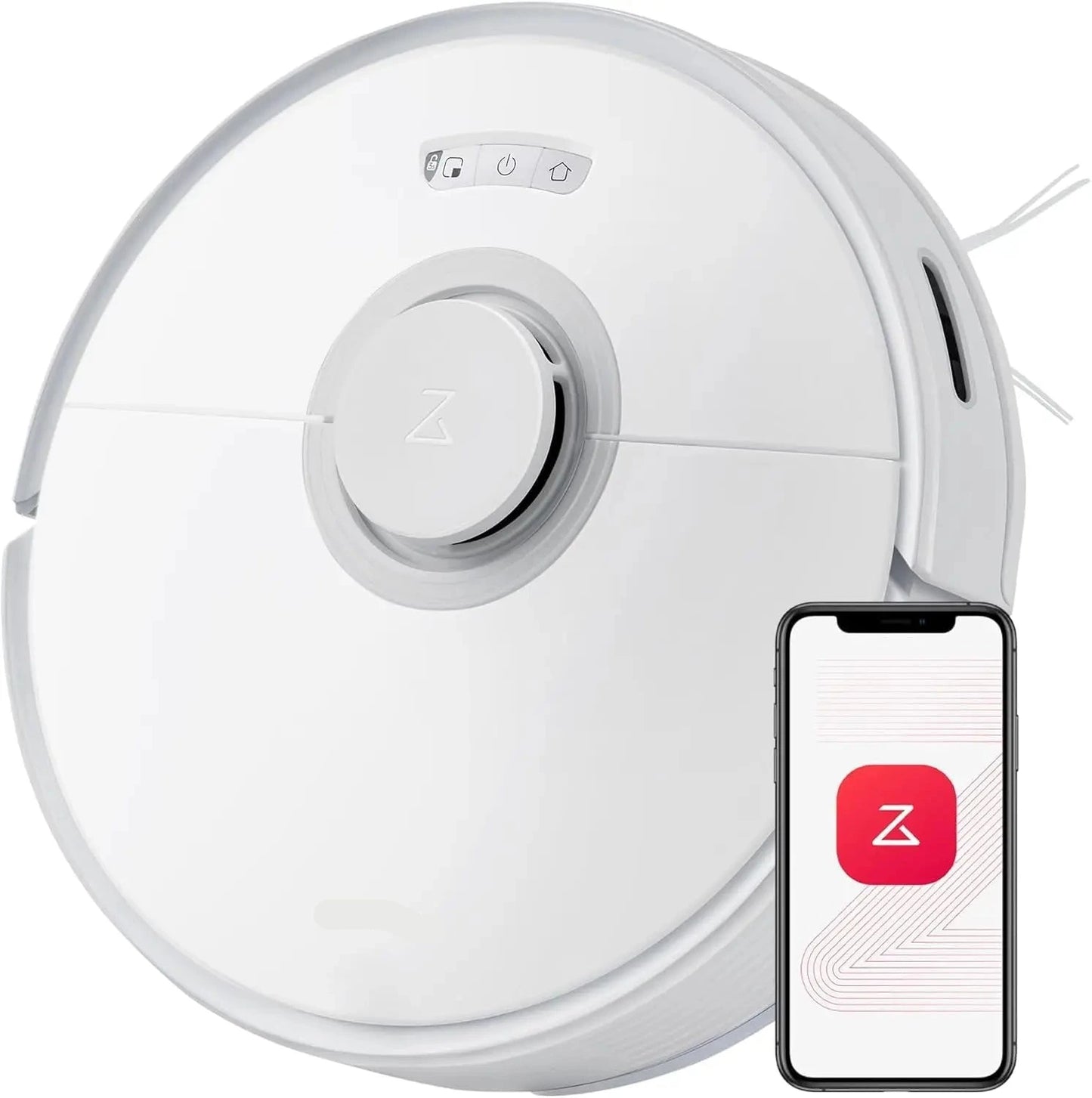 Robotstofzuiger – Dweilrobot – Stofzuiger – Schoonmaakhulp – Automatische Reinigingsrobot – 4200 Pa Zuigkracht – Elektronische Waterreservoir 350 ml