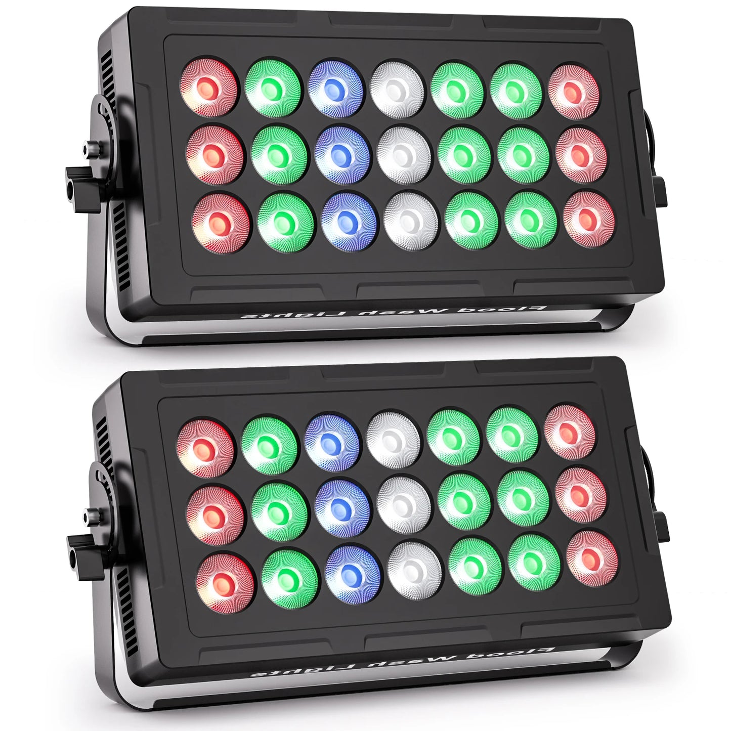LED Wall Washer – RGBW LED Lamp – Uplight – Stagedecoratie – Feestverlichting – 2 Stuks – 315W Vermogen – DMX512 Stuurbaar