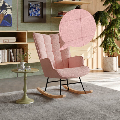 Wooden Aura High Back Armrests Swing chair Comfortable chairs Suitable for living room, Bedroom and Courtyards