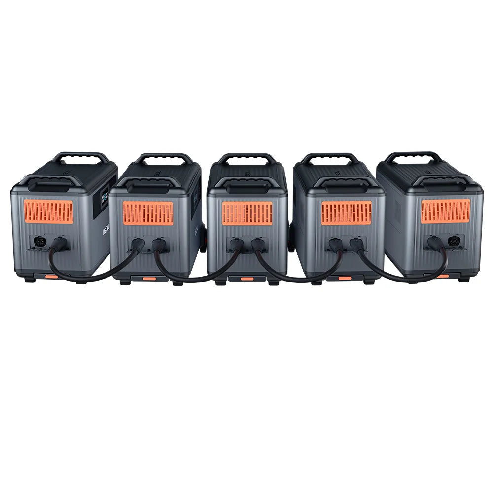 Extra batterij Powerstation – Accu Pack – Energieopslag – Lithium accu – 3600Wh Capaciteit – Veilig LiFePO4 Batterij