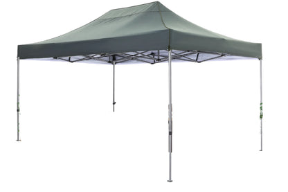 Partytent - Pop-Up Partytenten - Easy up Tent - Vouwtent - Party Tent Opvouwbaar - 3x4.5m - Canopy Tent - Waterdichte - voor Tuin Evenementen - en Feesten - Zonwering - voor Feest - Tuin - Camping of Markt - Grijs