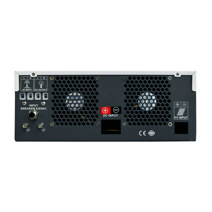 Zonneomvormer – Solar Omvormer – Hybride Omvormer – MPPT Laadregelaar – 3000W Vermogen – Pure Sinusgolf Output - 24V