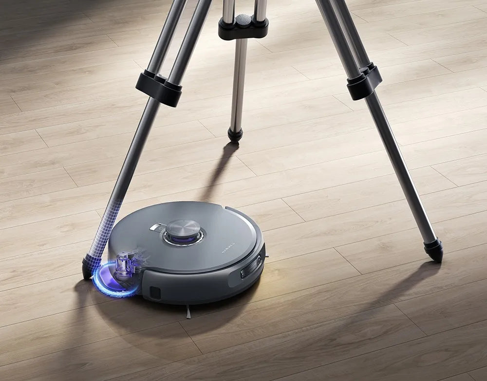 Robotstofzuiger – Robotstofzuiger Met Dweilfunctie – Robotzuiger – Automatische Stofzuiger – Dweilrobot – 18.000 Pa Zuigkracht – Intelligente Ai Vision Technologie – Zwart
