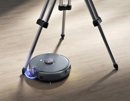 Robotstofzuiger – Robotstofzuiger Met Dweilfunctie – Robotzuiger – Automatische Stofzuiger – Dweilrobot – 18.000 Pa Zuigkracht – Intelligente Ai Vision Technologie – Zwart