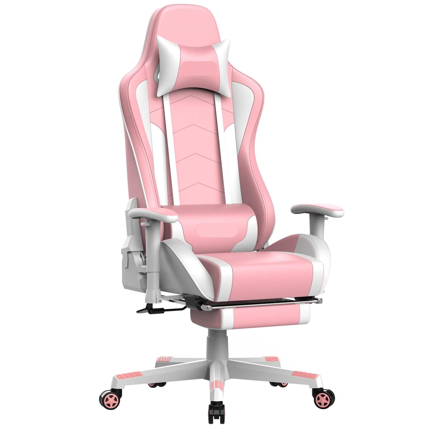 Gamingstoel – Gamestoel – Bureaustoel – Gaming Chair – Racing Stoel – Verstelbaar Met Bluetooth Speakers – PU-Leer En Met Voetsteun