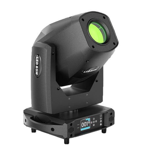200W LED Moving Head Licht – Podiumverlichting – Discobelichting – DJ Licht – Effectlamp – EU Plug – Zoomfunctie 8°-40° – 18CH DMX512 Controle