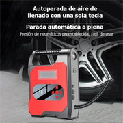 Jumpstarter - Jumpstarter voor Auto - 12V - 6000A - Startapparaat voor Auto - Jumpstarter met Powerbank - Standaard Jumpstarter - Zwart