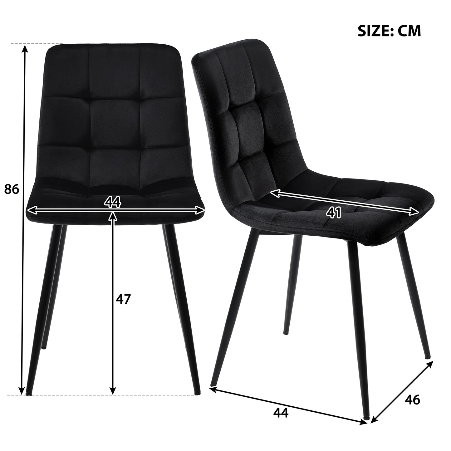 Eettafelset – Dinerensemble – Eettafel Met Stoelen – Keukentafelset – Compact Design – Marmerlook Tafelblad – Fluwelen Stoelen Met Gouden Poot - Donkergrijs