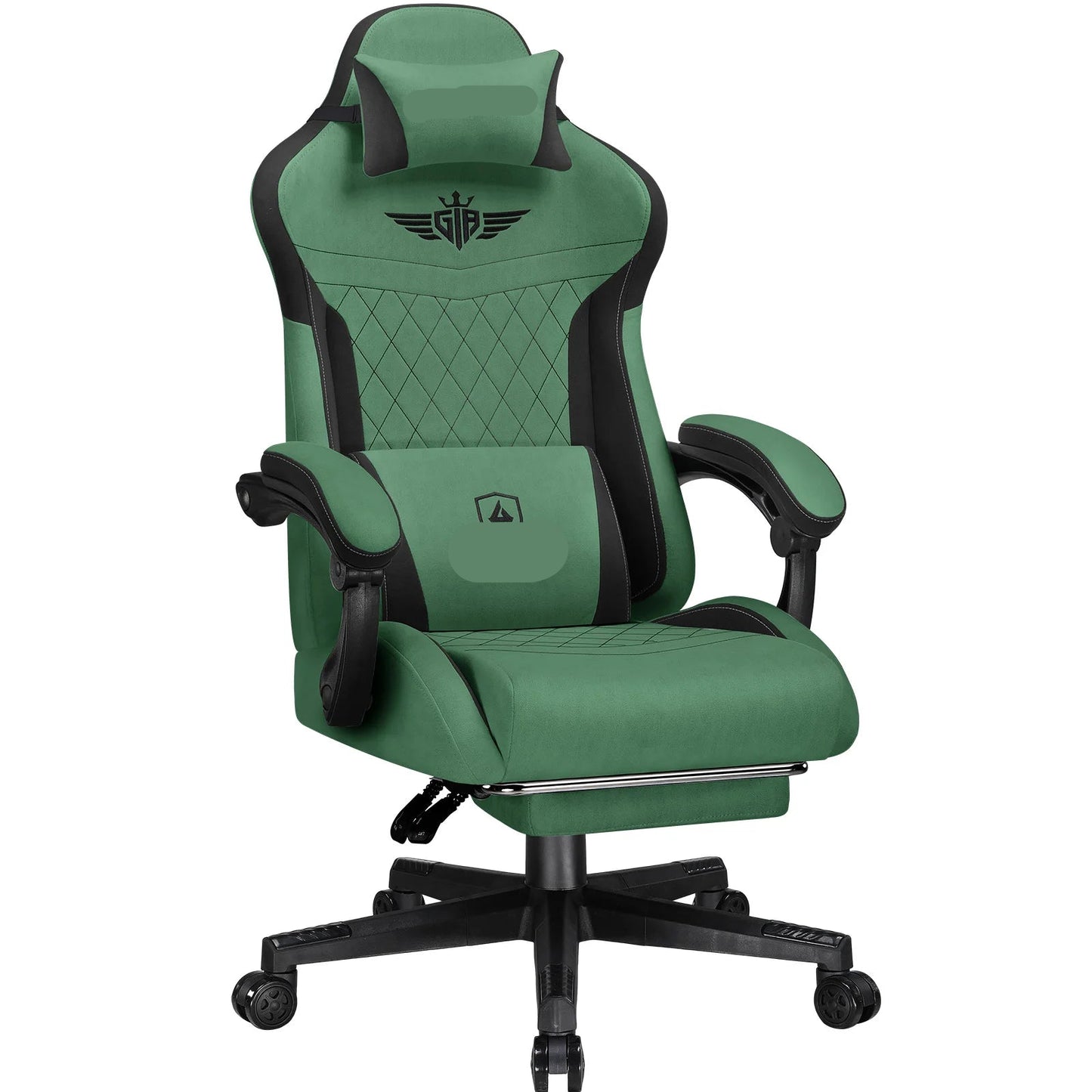 Ergonomische Bureaustoel – Gamingstoel – Kantoorbureau Stoel – Comfortabele Stoel – Verstelbare Rugleuning – Ademend Stof – Voetensteun - Groin