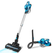 Cordless Stick Vacuum Cleaner - Stick Vacuum Cleaner - Vacuum Cleaner - Cordless Stick Vacuum Cleaner - Powerful Suction - 25kPa - 250W - 220V - 45min runtime - Cyclone Type - Blue