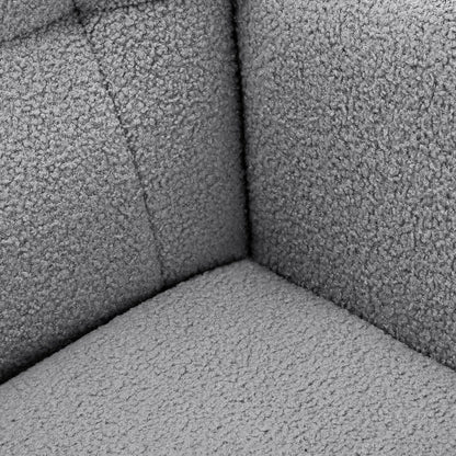 Schommelstoel voor volwassenen - Stoelen - Kussen - Stoel - 38 cm x 69 cm - Lichtgrijs