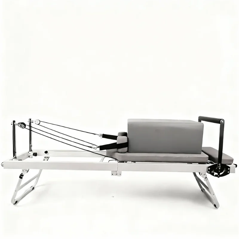 Pilatesapparaat – Pilates Reformer – Pilatesmachine – Fitnessapparaat – Core Trainer – Inklapbaar Ontwerp – Stalen Frame – Verstelbare Weerstand – Duurzaam & Compact