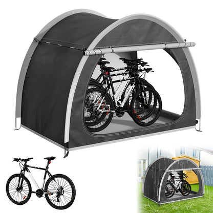 Waterdichte Fietstent – 210x150x165 cm – Opslagtent voor 2 Fietsen – Weerbestendige Outdoor Opslag