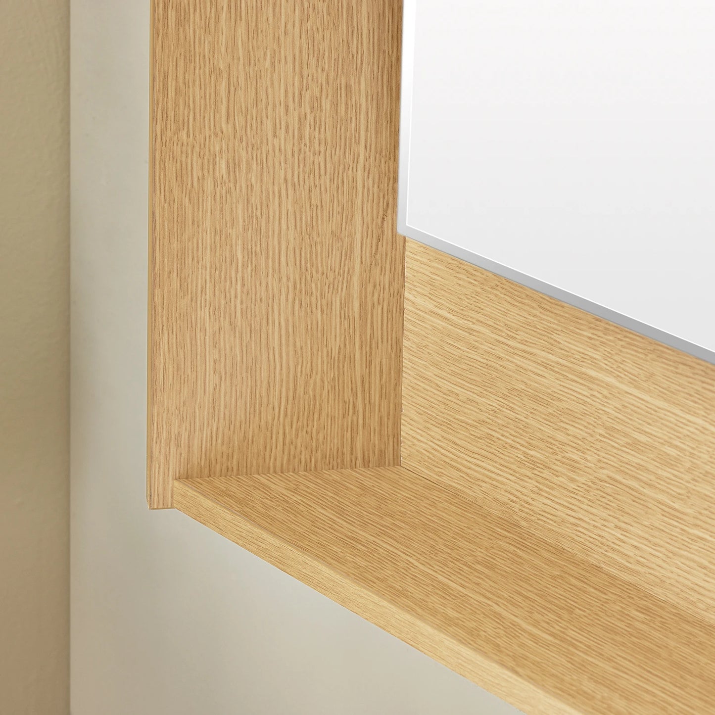 Bekkenstoel – Zithulpstoel – Ergonomische Stoel – Zitcomfort – Stoelverhoger NATURE – Compact Design – MDF Met Keramische Wasbak
