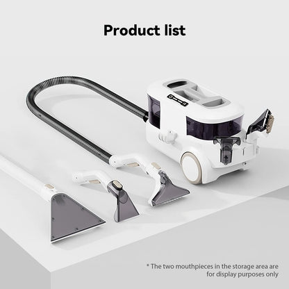 Stofzuiger – Handstofzuiger – Tapijtreiniger – Sofa Reiniger – Handheld Reiniger – 16.000 Pa Zuigkracht – 800W Krachtige Motor - QUORE