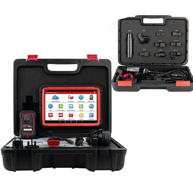 Bluetooth Diagnose Tool – OBD2 Scanner – Auto Diagnosetool – Code Reader – Truck Scanner – Bi-directionele Testen – OEM Topologiekaart – 41+ Resetfuncties – Online ECU Codering – Groot 10,1 Inch Scherm