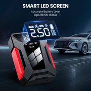 Jumpstarter - Jumpstarter voor Auto - 28000mAh - Auto Startapparaat - Jumpstarter met Powerbank & 150PSI Bandenvuller - Multifunctionele Jumpstarter - Zwart