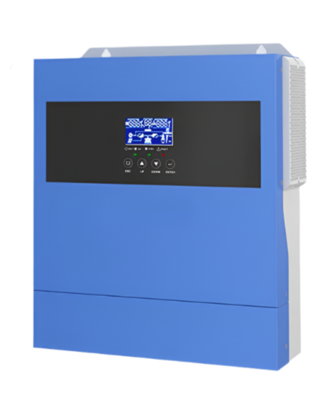 Hybride Zonne-omvormer – Zonnepaneel Omvormer – Solar Inverter – 24V Omvormer – 4kW Vermogen – MPPT Tracking – WiFi Monitoring