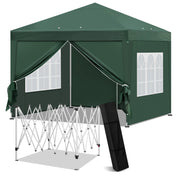 Pop-up Tuinhuisje - Partytent - Partytent Opvouwbaar - Easy up Partytent - Pop up Partytent - 3x3m - Winterproof - Opvouwbaar - Groen